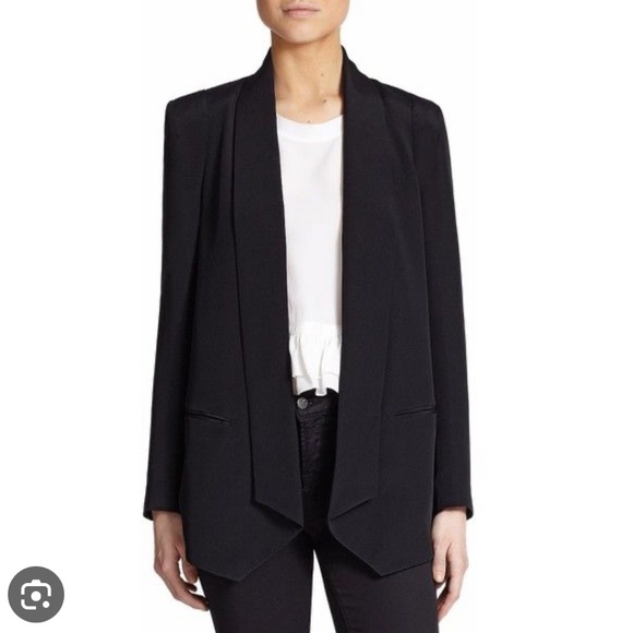 Rebecca Minkoff Becky Silk Blazer - Picture 1 of 11